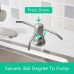 Soap Dispenser for Kitchen Sink Built in Sink Soap Dispenser Brushed Nickel Countertop Soap Dispenser Pump with 47 Extension Tube kit No Need to Fill Little Bottle Again Longer Thread Shaft