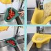 Swan Drain Rack for Kitchen Triangle Sink Drain Rack Corner Kitchen Sink Strainer Basket Multi-Function Water Storage Tank Drain Rack Hangs on Faucet Fits All Sinks