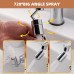 Waternymph Faucet Aerator 720° Big Angle Spray Aerator Dual Function Kitchen Faucet Aerator Bathroom Faucet Mounted for Face Washing Gargle and Eye Flush Polished Chrome