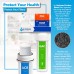 10 Pack Activated Carbon Block ACB Water Filter Replacement – 5 Micron 10 inch Filter – Under Sink and Reverse Osmosis System