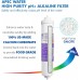 APEC FI-PHPLUS-QC US MADE 10 High Purity pH+ Calcium Carbonate Alkaline Filter with ¼” Quick Connect For Reverse Osmosis Water Filter System For Standard System Replacement Filter Only