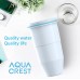 AQUA CREST ZR-017 5-Stage Replacement Water Filters 2 Packs Model No.:AQK-CF23B