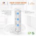 Aquaboon 5 Micron 10 x 2.5 Grooved Sediment Water Filter Replacement Cartridge for Any 10 inch RO Unit | Whole House Sediment Filtration | Compatible with P5 AP110 WFPFC5002 CFS110 RS14 6-Pack