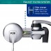 PUR PLUS Faucet Mount Water Filtration System Chrome – Horizontal Faucet Mount for Crisp Refreshing Water PFM400H