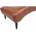 60 Modern Luxury Faux Leather Chaise Lounge Chair Indoor Curved Leisure Chaise with Bolster Pillow Single Sofa Couch Chairs for Bedroom Living Room Office Home