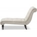 Baxton Studio BBT5211-Light Beige Chaise-lounges Medium cream