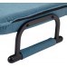 Floor Chair Indoor Chaise Lounge Sofa Bed with Pillow Convertible Chair 3 in 1 Multi-Function Folding Ottoman with Adjustable Sleeper for Small Room Apartment Office or Living Room Blue