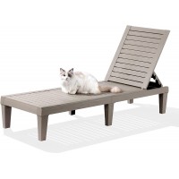 LovoIn Chaise Lounge Chairs for Outdoor Patio Use