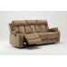 Blackjack Furniture Elton Microfiber Reclining Modern Living Room Chair Loveseat Sofa Khaki