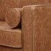 Brand – Rivet Aiden Mid-Century Modern Sofa Couch 86.6W Cognac Leather