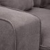Serta Palisades Upholstered Sofas for Living Room Modern Design Couch Straight Arms Soft Fabric Upholstery Tool-Free Assembly 73 Sofa Gray