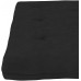 DHP Eve 8 Inch Thermobonded High Density Polyester Fill Futon Mattress 8 in Black