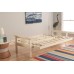 Kodiak Furniture Monterey Futon Frame No Drawers Antique White