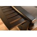 Kodiak Furniture Phoenix Full Size Futon In Espresso Finish Linen Charcoal