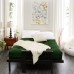 Mozaic Full Size 8-inch Cotton Twill Gel Memory Foam Futon Mattress Hunter Green