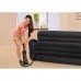 Qqueen Size Pull Out Futon Sofa Couch Sleep Away Bed Dark GRray 68566W