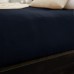 Trupedic x Mozaic - 12 inch Queen Size Standard Futon Mattress Frame Not Included | Basic Space Navy | Great for Kid's Rooms or Guest Areas Many Color Options