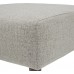 Brand – Rivet Ava Mid-Century Modern Upholstered Ottoman 25.6W x 15.7H Light Grey