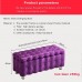 Storage stool Rectangular Storage Ottoman Footstool with Hinged Lid Nordic Simplicity Living Room Sofa Bench Bedroom Bed End Stool Living Room Shoe Changing StoolColor : Red Size : 40*40*40cm Foot