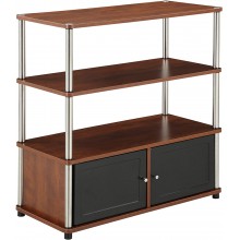 Convenience Concepts Designs2Go Highboy TV Stand Cherry