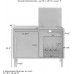 Crosley Furniture CF1103-WH Everett Mid-Century Media Console White