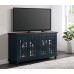 Martin Svensson Home Palisades TV Stand 63 W x 35 H Catalina Blue with Coffee Top