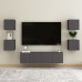 Modern Style Wall Mounted TV Cabinet Chipboard Hanging TV Stand Media Entertainment Center Furniture for Living Room Bedroom 12 x 11.8 x 11.8