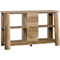 Sauder Boone Mountain Credenza For TV's up to 60" Craftsman Oak finish